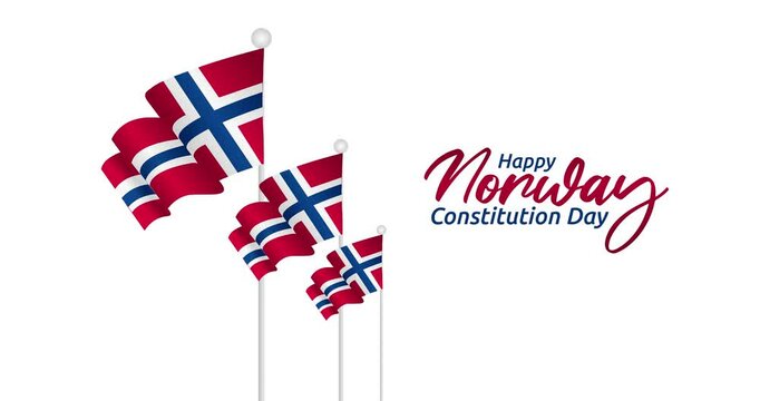 norway constitution day motion video, ideal for norway constitution day celebration