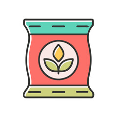 seed bag icon design