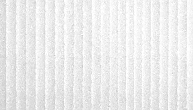 white corrugated paperboard texture abstract bright embossed striped wall background