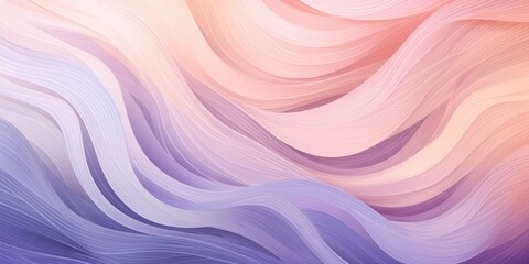 Obraz premium Gentle Abstract Swirls, a harmonious blend of soft hues creating flowing patterns, ideal for modern decor or digital backgrounds