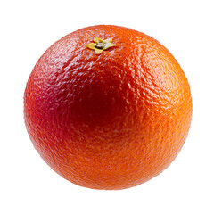 Blood orange png isolated on transparent background
