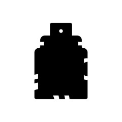 Perfume spray icon, symbolizing fragrance, luxury, or personal care.