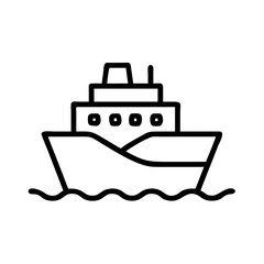 ship icon design
