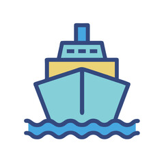 ship icon design