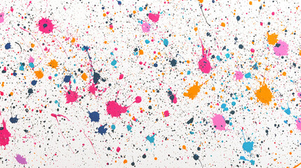 Obraz premium Colorful Splatter Paint Background Texture: Vibrant Abstract Art Design