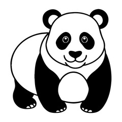 panda bear vector