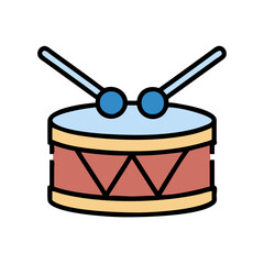 snare drum icon design
