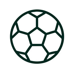 Fototapeta premium soccer ball icon design