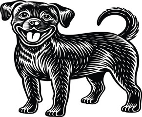 dog shullite vector