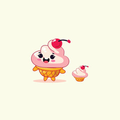 A fun collection of cute cartoon foods, including a cheerful pizza slice with gooey cheese and sparkling eyes, a cool donut with bright sprinkles and funky sunglasses, a happy broccoli
