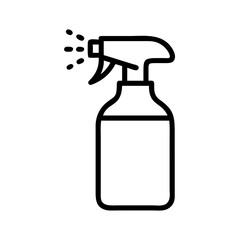 spray bottle icon design