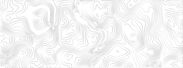 Modern Geometric Map Design Incorporating Topographical Lines, Sea Maps, and Mounted Area Spaces for a Clean White Background
