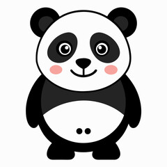 panda and bamboo