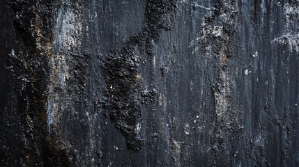Obraz premium Dark Grunge Background with Rough Concrete Texture for Design