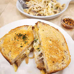 Grilled cheese sandwich from Conti’s Restaurant.