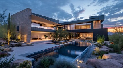 A homepage with a sophisticated design showcasing media-rich content, such as articles, videos, and photos in one dynamic view