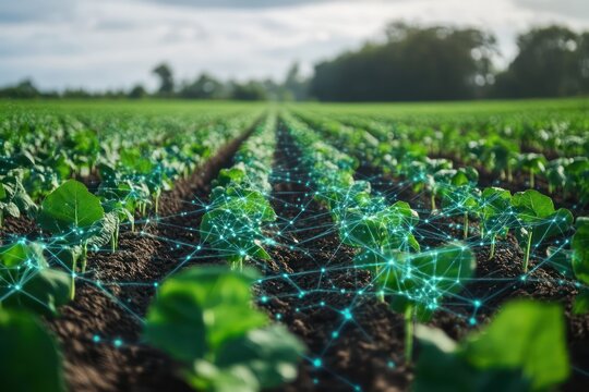 Advanced data analytics tools for optimizing agricultural practices and increasing yields.