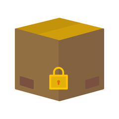 Secure Package Vector Icon