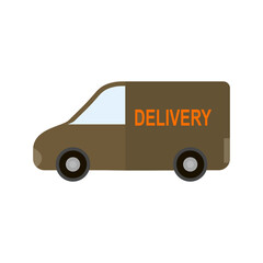 Delivery Car Vector Icon