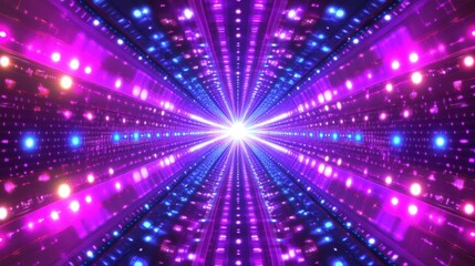 Abstract design featuring glowing biometric data points forming a dynamic digital pattern.