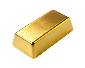 gold bar clipart image on transparent background