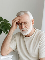 Old white males have headaches