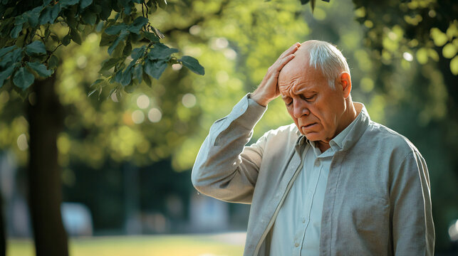 Old white males have headaches