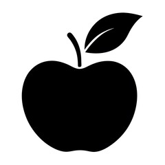 vector illustration of an apple