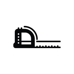 Black solid icon for tape