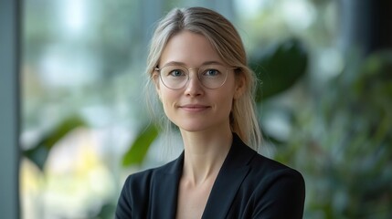 Fototapeta premium Confident young businesswoman portrait.