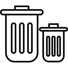 Trash Bin Icon