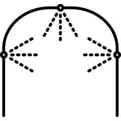 Naklejka premium Spray Icon