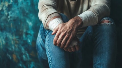 Self-Injury Awareness Day Concept