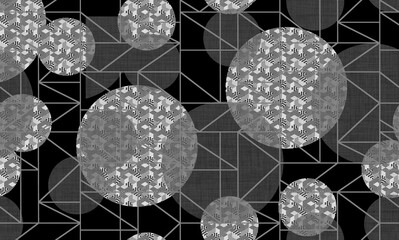 abstract background with circles