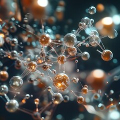 Abstract Molecular Structure: A Symphony of Atoms in Motion