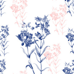 flower seamless patterns