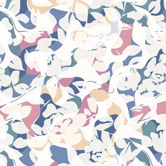 seamless pattern with flowers