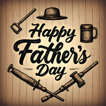 Happy father's Day card