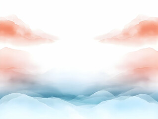 Abstract Mountain Illustration