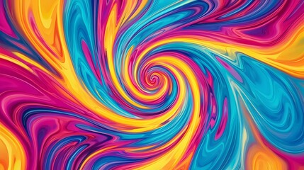 abstract colorful background with circles