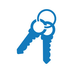 Key icon vector design. 