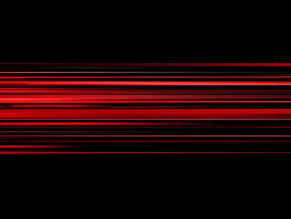 Abstract Red Lines Streaking Across a Dark Background with a Smooth Texture