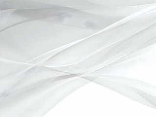 Abstract White Background with Flowing Lines and Subtle Textures Creates a Sense of Movement and Depth
