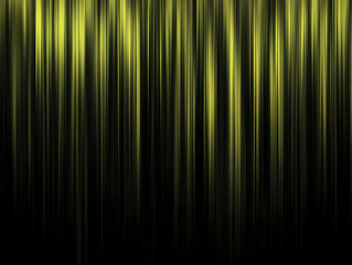 Abstract Background with Vertical Yellow Light Beams on Dark Background.