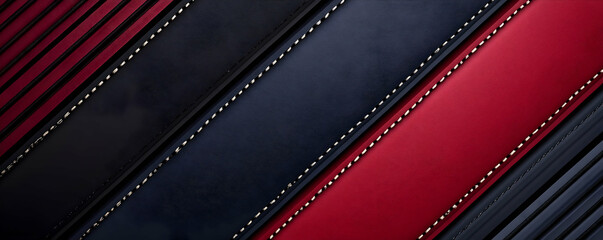 Red and Blue Leather Texture Background Illustration