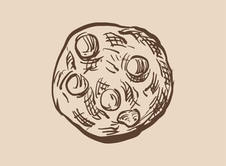 Illustration of an Cookies Dessert Hand drawn