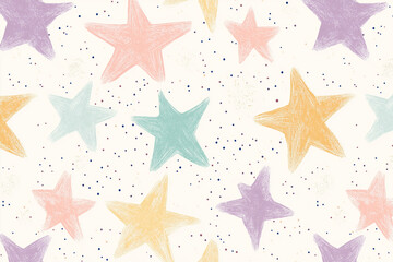 子供向け, 星柄, 星, 模様, 星, シームレス, ベクター, イラスト, デザイン, クリスマス, デコレーション, 文科系, 壁紙, 形, アイコン, 色, 紙, 休日, 光, 質感, 黄色, 成分, シンボル, 青, ピンク, お祝い