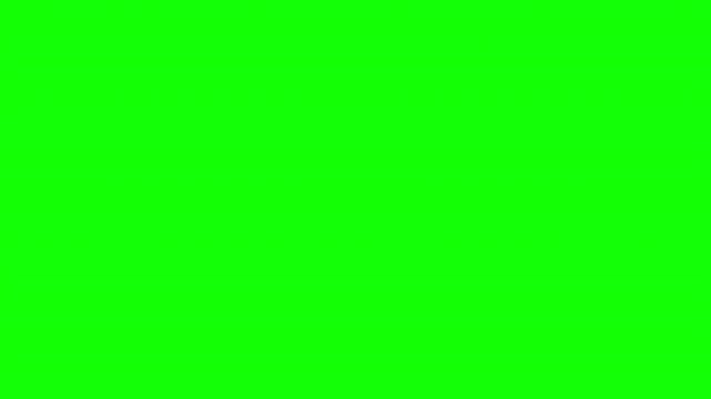 2d motion wave water transition animation video on green screen