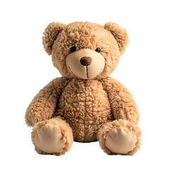 Obraz premium Cute teddy bear isolated on transparent background