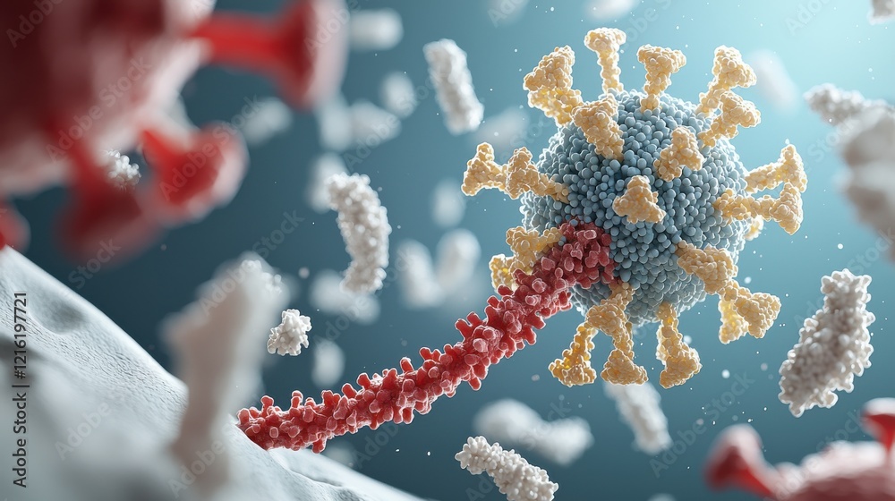 Poster Antibodies targeting hmpv virus in a microscopic environment an in-depth scientific analysis